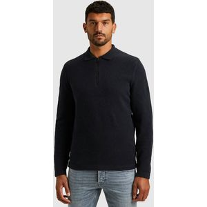 Cast Iron Wool Blend Poloshirt