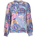 Geisha Top lange mouw 43123-26 Licht blauw