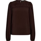 Co'Couture - Blouse - Bruin - Dames