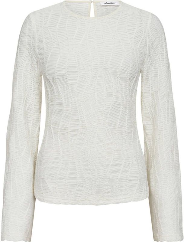 Co'Couture - Freddie CC Blouse - Beige - Katoen