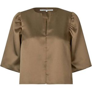 Second Female - Perlla Blouse - Bruin - Dames