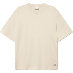 Les Deux - Danton - T-shirt - Ecru - Korte Mouw