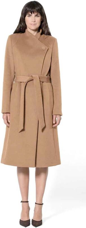 Giacomo, Dames, Mantels, Bruin, Maat: XL Wol,