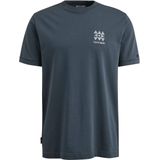 Cast Iron T-shirt korte mouw CTSS2404582 Blauw