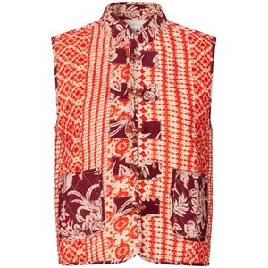 Lollys Laundry Gilet 24175-1092 CAIRO Rood
