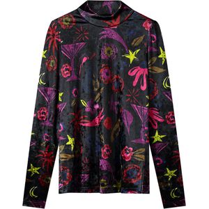 Pom Amsterdam Top lange mouw SP9377 Zwart