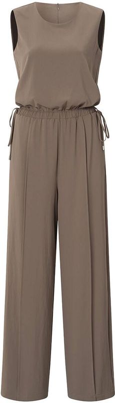 Jumpsuit - Bruin - Katoen - Met Koord