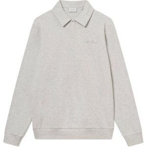 Les Deux Polo lange mouw 1000965 Ecru