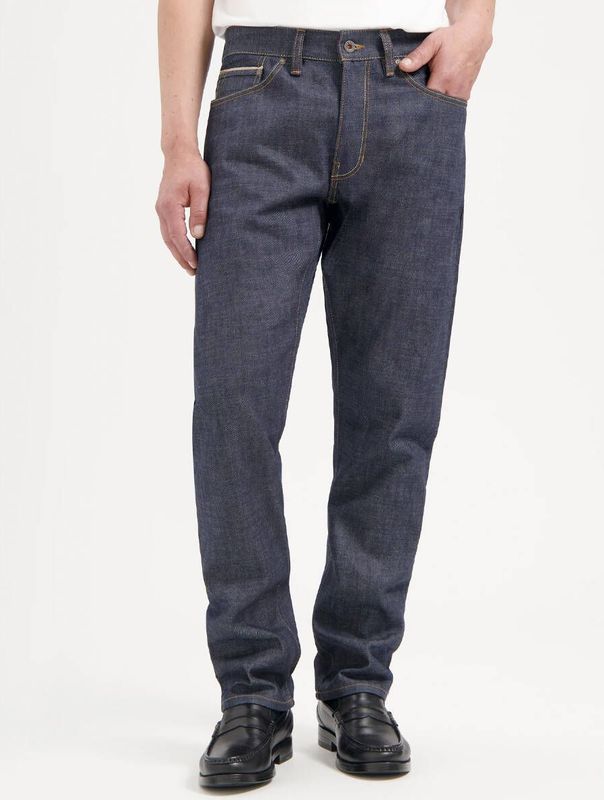 Kuyichi - Jeans 25205110 - Donker Blauw - Scott Regul