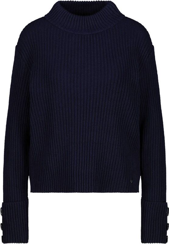 monari - Trui - Navy - Gebreide Truien