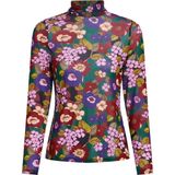 King Louie Top lange mouw 09974 ROLLNECK Donker bruin