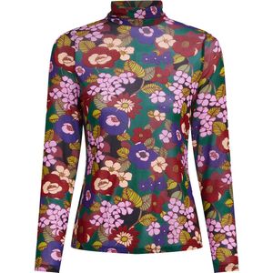 King Louie Top lange mouw 09974 ROLLNECK Donker bruin