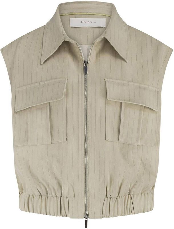 Nukus - Gilet NKF08006 - Zand - Dames
