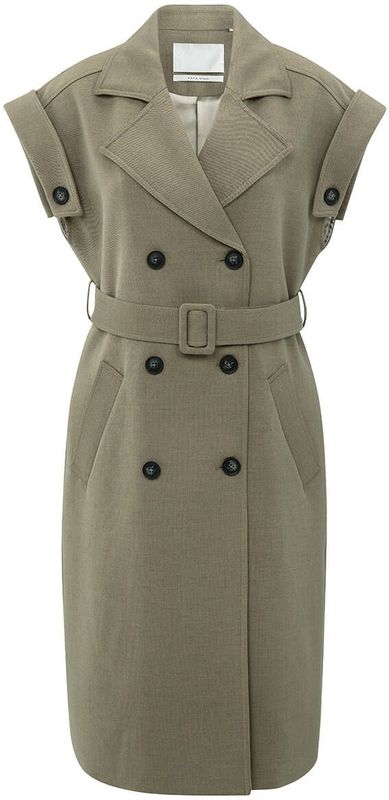 YAYA Jurk 01-511041-509 Khaki