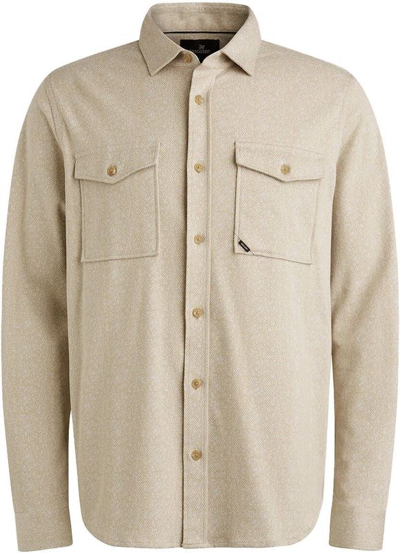 Vanguard - Overshirt - Blauw - Katoenmix - Lange Mouwen