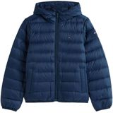 Tommy Hilfiger - U LIGHT DOWN HOODED JACKET - Gewatteerde Jas - Dark Night Navy