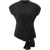 YAYA Pullover korte mouw 01-000534-511 Zwart