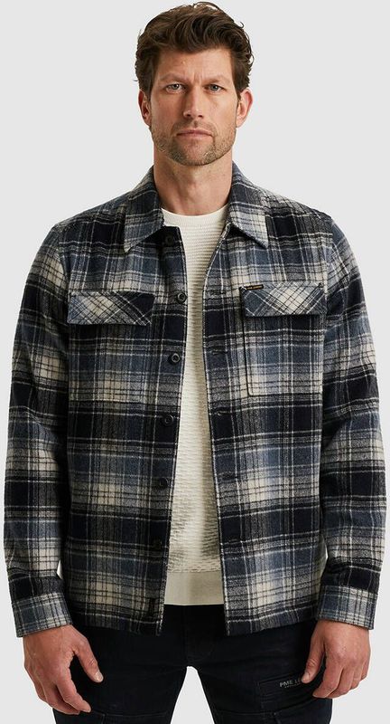 PME Legend Overshirt PSI2511260 Blauw