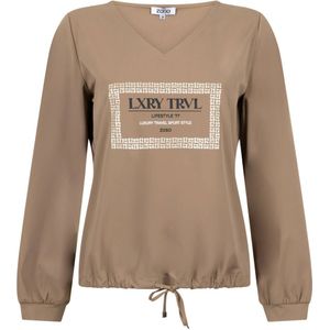 Zoso - T-shirt Fame 255 1110 - Camel - Dames