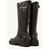 Nubikk - FRANKIE LEV Kuitlaarzen - Zwart - Leer