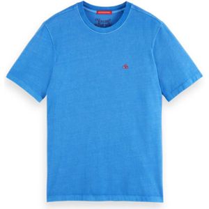 Scotch & Soda T-shirt korte mouw 174582 Midden blauw