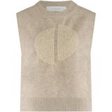 Nukus - Spencer Intarsia - Vest - Effen - Regular Fit - Dames