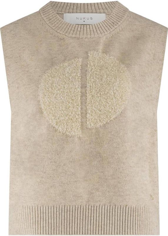 Nukus - Spencer Intarsia - Vest - Effen - Regular Fit - Dames