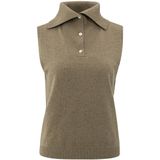 YAYA - 01-000502-509 - Pullover - Zand - Korte Mouw