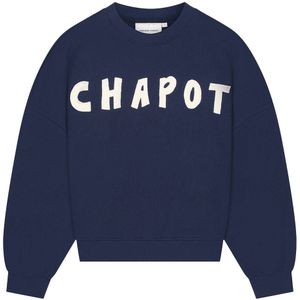 Fabienne Chapot - Sweatshirt - Navy - Ronde Hals - Lange Mouw