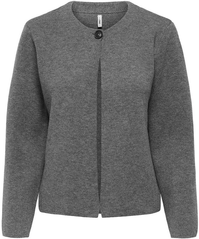 Only - Onlanneli Life - Vest - Medium Grey Melange - Dames