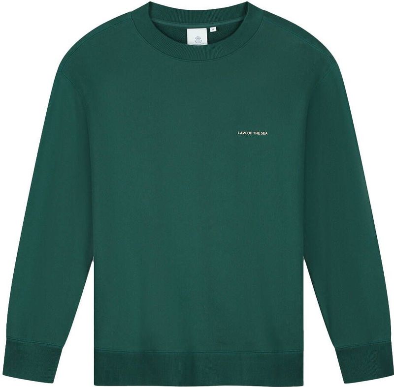 Law of the sea Sweatshirt LAW-10313 THEMIS Donker groen