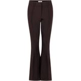 Aaiko - GLENN - Flared Broek - Zwart - Hoge Taille