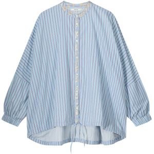 Summum Blouse lange mouw 2s3145-12190 Donker blauw