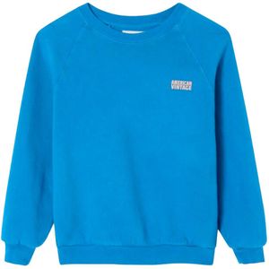 American Vintage - KIZU03B - Sweat - Blauw - Vesten