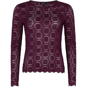 Ydence - WS2527 Loiza - Top - Zwart - Lange Mouw