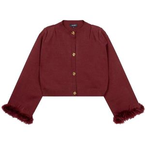 Refined Department - Mady Vest - Bordeaux - Wol