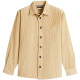 TOMMY HILFIGER - Tussenjas - Beige - Corduroy - Normale Pasvorm