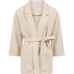 Knit-ted Blazer 242P95 GLENN Licht bruin