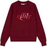 Oilily - Sweat F25WHJ4060 - Bordeaux - Truien