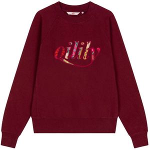 Oilily - Sweat F25WHJ4060 - Bordeaux - Truien