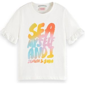 Scotch & Soda T-shirt 176865 Wit