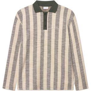 Les Deux Polo lange mouw 1000456 BOWIE Groen