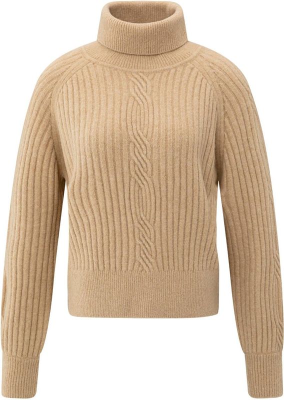 YAYA Pullover 01-000525-510 Licht bruin