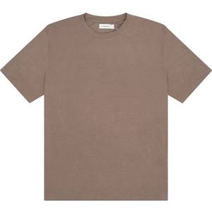 The GoodPeople T-shirt korte mouw TED 24010902 Taupe