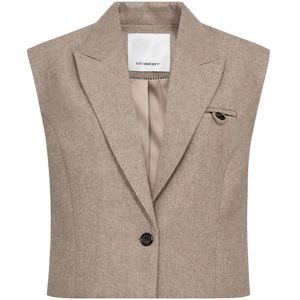 Co'Couture - Gilet 30348 - Bruin