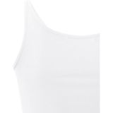 Singlet - Wit - Katoen