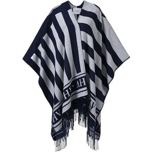 HV Polo - Cape 1005093753 - Poncho - Donker Blauw