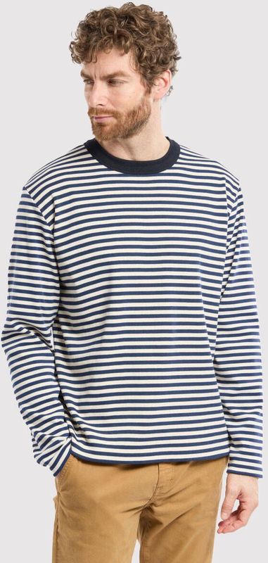 Armor Lux - 73936 - T-shirt - Ecru - Lange Mouw