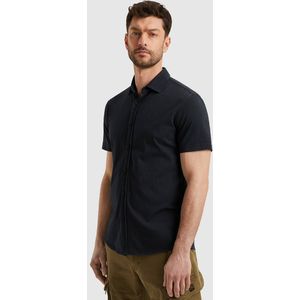 PME Legend Overhemd korte mouw PSIS2505226 Donker blauw