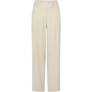 Aaiko Pantalon NORE 2T HERRINGBO Midden beige